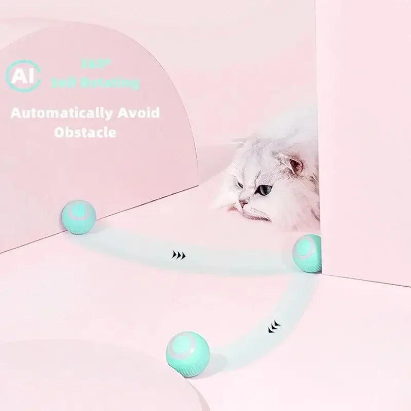 Bolinha Automática para Gatos